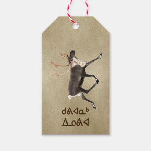 Bull Caribou - Kuvianak Innovia Gift Tags