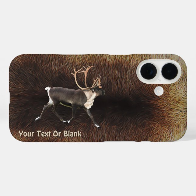 Bull Caribou (Reindeer) Case-Mate iPhone Case (Back (Horizontal))