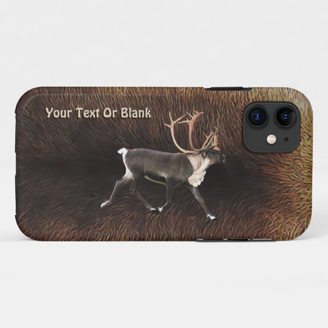 Bull Caribou (Reindeer) Case-Mate iPhone Case (Back (Horizontal))