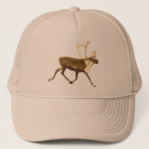 Bull Caribou - Sepia Trucker Hat