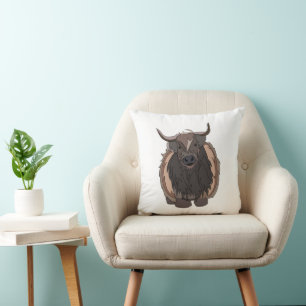 Bull Cattle Bull Cushion