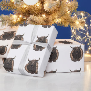 Bull Cattle Bull Wrapping Paper
