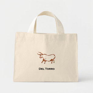 Bull del toro mini tote bag
