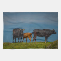 Bull design Towel