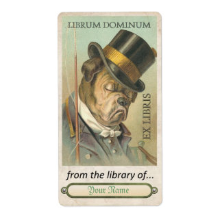 Bull Dog - Book Plate ID