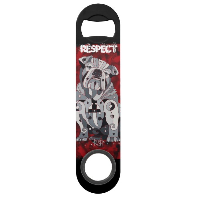 Bull Dog Bottle Opener (Back)