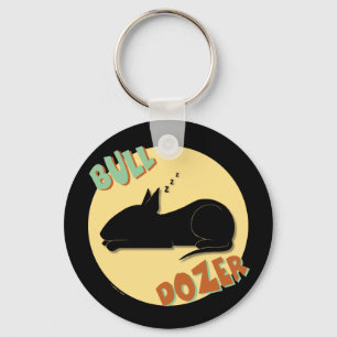 Bull Dozer Keychain
