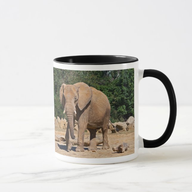 Bull Elephant Mug (Right)