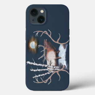 Bull Elk Bugling iPhone 13 Case