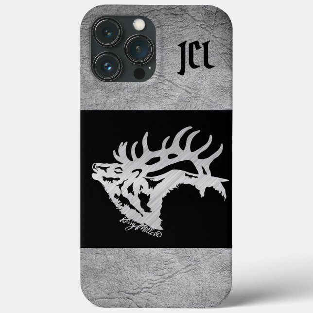 Bull Elk Case-Mate iPhone Case (Back)
