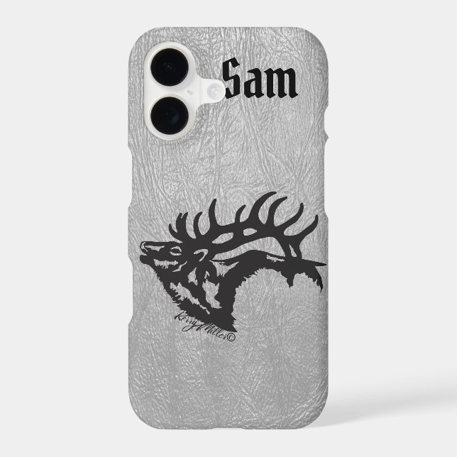 Bull Elk Case-Mate iPhone Case (Back)