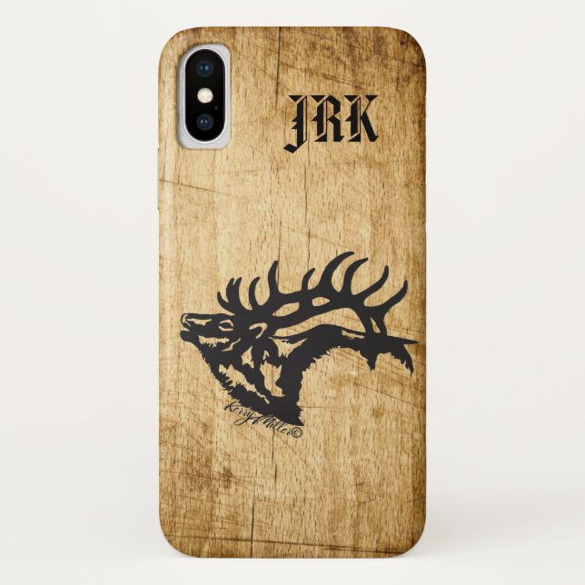 Bull Elk Case-Mate iPhone Case (Back)