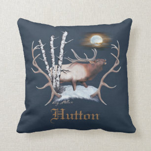 Bull Elk Cushion