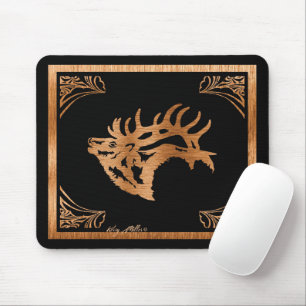 Bull Elk Mouse Mat