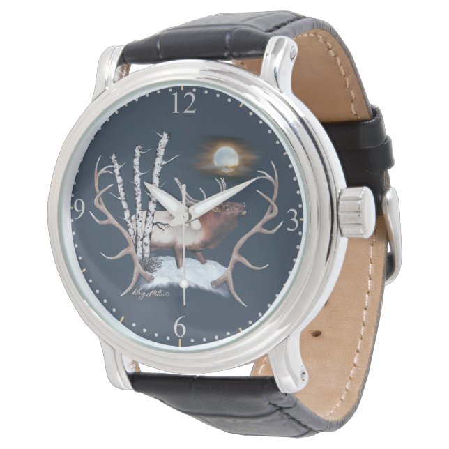 Bull Elk Watch (Angled)