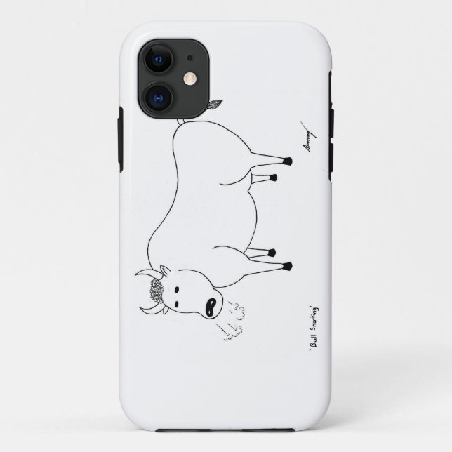 Bull Folk Art iPhone 5 Case (Back)