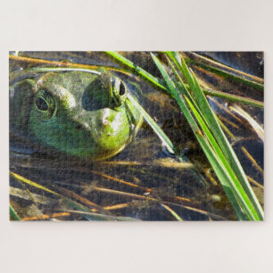 Bull Frog Jigsaw Puzzle
