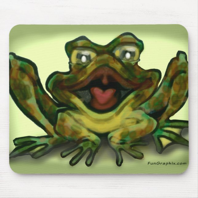 Bull Frog Mouse Mat (Front)