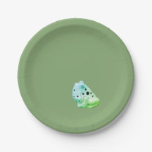 BULL FROG - PAPER PLATE