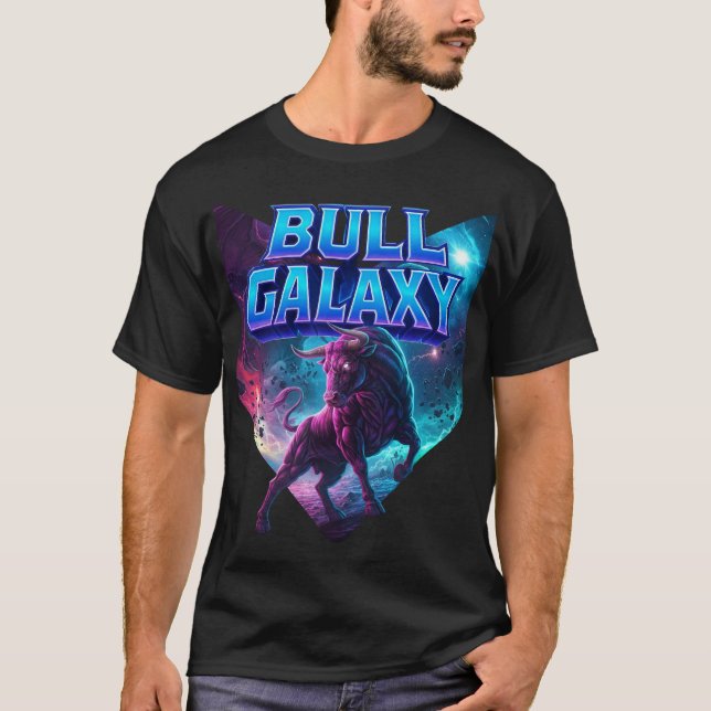 Bull Galaxy T-Shirt (Front)