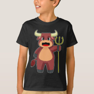 Bull Halloween Devil T-Shirt