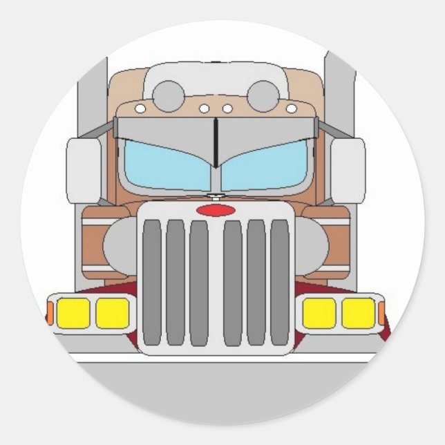 bull haulier truck sticker (Front)