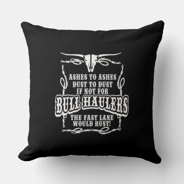 Bull Hauliers Cushion (Front)