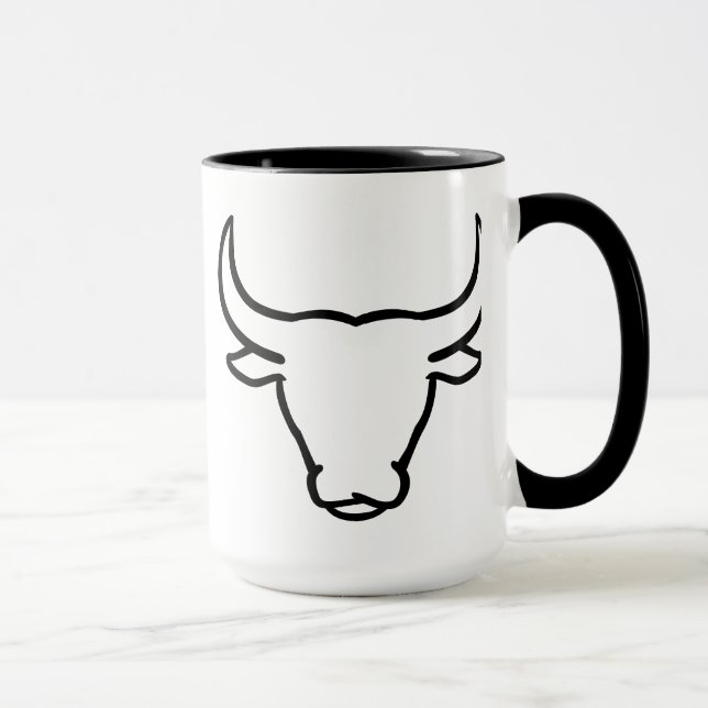 Bull horns mug (Right)