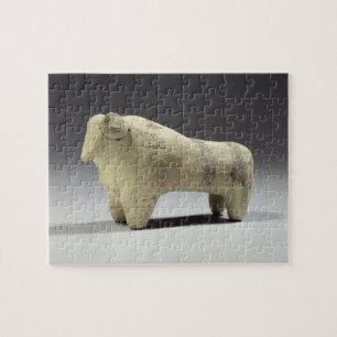 Bull in the Ubaid style, c.4000-3500 BC (terracott Jigsaw Puzzle