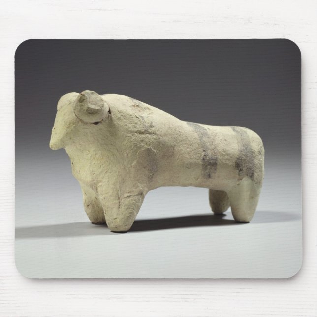 Bull in the Ubaid style, c.4000-3500 BC (terracott Mouse Mat (Front)