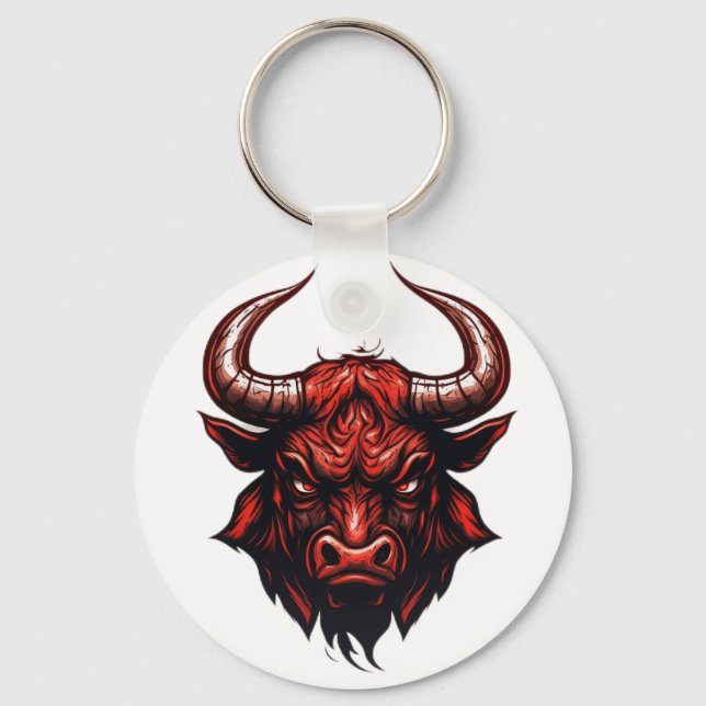 Bull Keychain (Front)