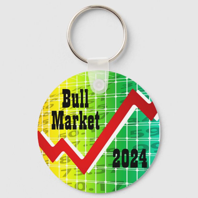 Bull Market 2024 Key Ring (Front)