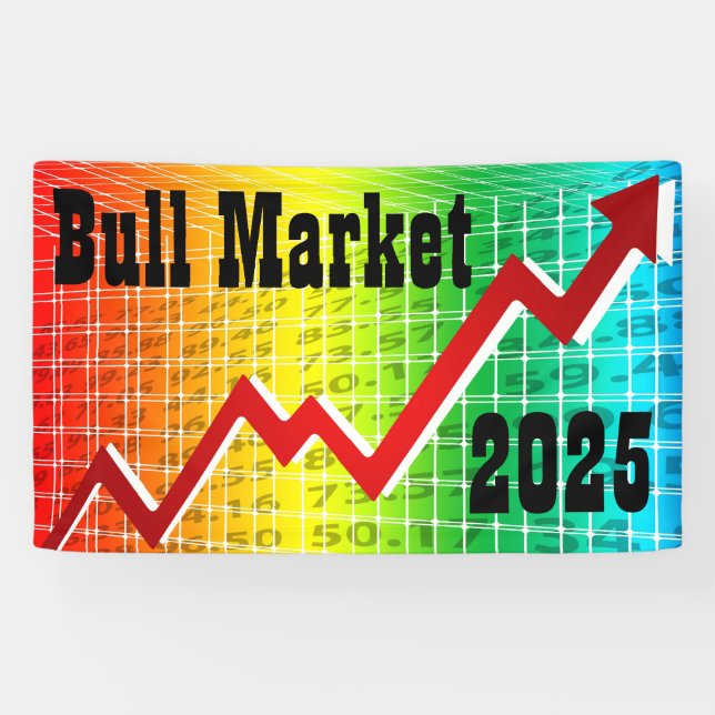 Bull Market 2025 Banner (Horizontal)