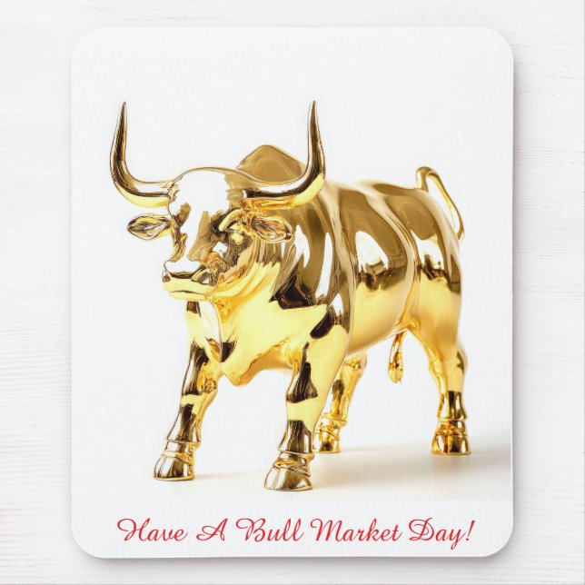 Bull Market Mouse Mat (Front)
