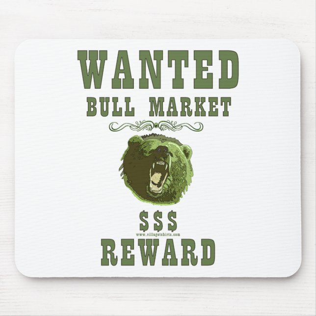 Bull Market Reward Mouse Mat (Front)
