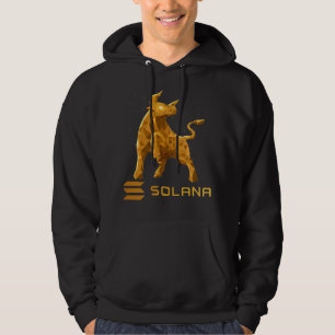 Bull Market Solana SOL Crypto Coin HODL Hoodie