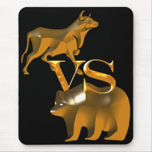Bull Market Vs Bear Market Mouse Mat