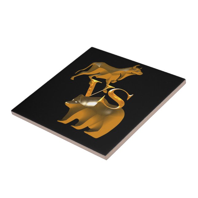 Bull Market Vs Bear Market Tile (Side)