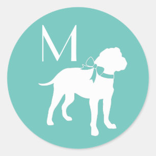 Bull Mastiff Dog Puppy Bullmastiff Classic Round Sticker