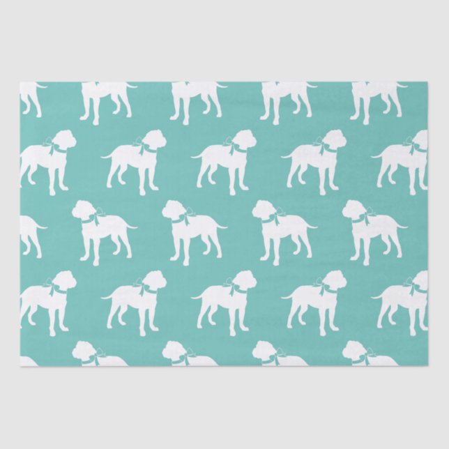 Bull Mastiff Dog Puppy Bullmastiff Tissue Paper (Front)
