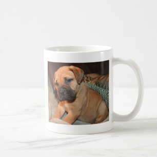 bull mastiff puppie mug