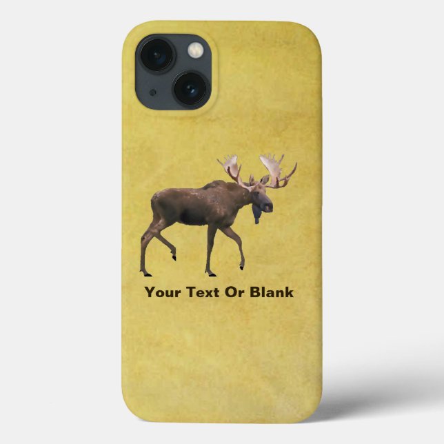 Bull Moose Case-Mate iPhone Case (Back)