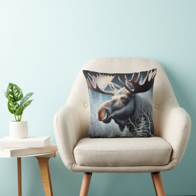 Bull Moose Cushion (Chair)