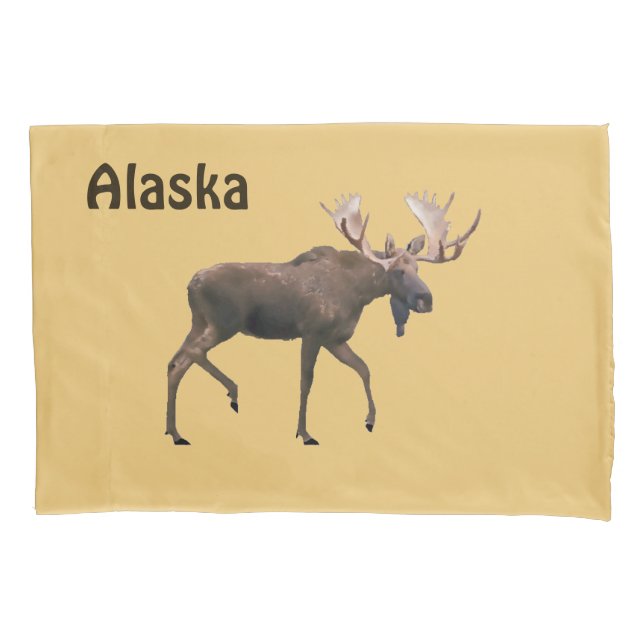 Bull Moose Pillowcase (Front)