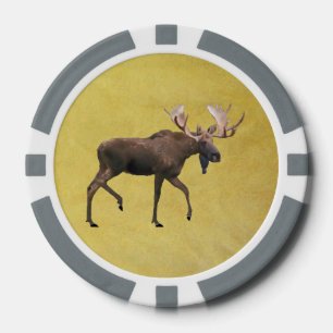 Bull Moose Poker Chips
