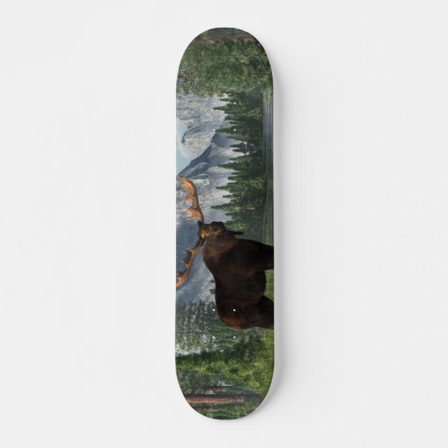 Bull Moose Skateboard (Front)