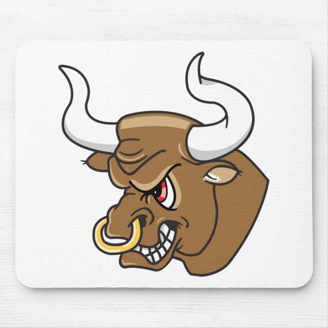 Bull Mouse Mat (Front)