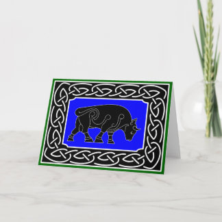 Bull of Prosperity - Greeting Card