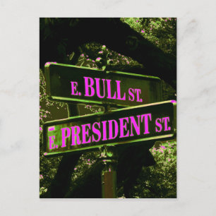 Bull & President Street ~ Postcard / Invitation