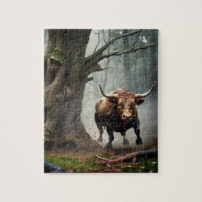 Bull Puzzle (Vertical)